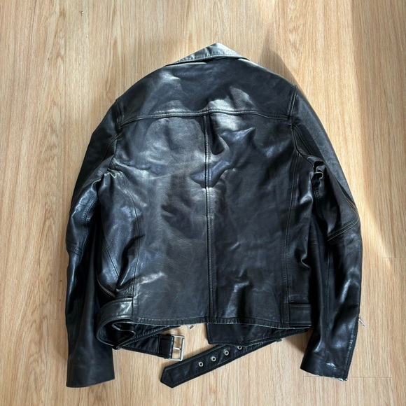 Allsaints Kodey Leather Biker Jacket - Picture 5 of 6